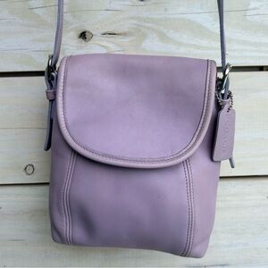 SOLD*** RARE Vintage Coach 4108 Soho Small Flap Periwinkle Purple Crossbody Bag